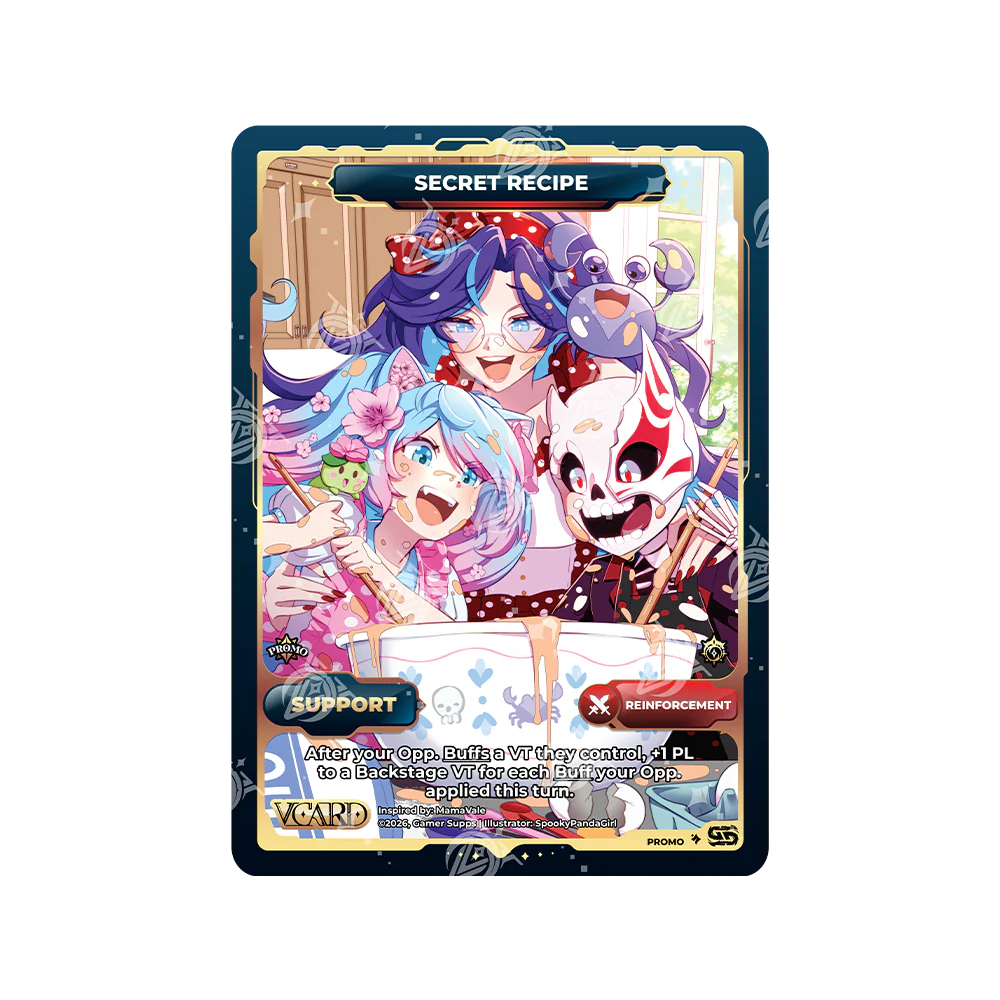 MamaVale: "Secret Recipe" VCard Promo Card
