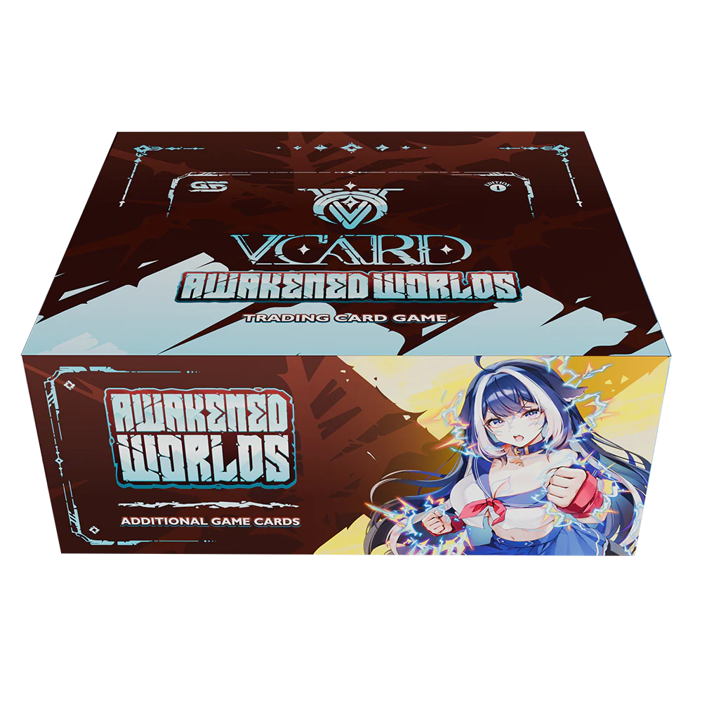 VCard Set 2: Awakened Worlds First Edition Booster Box - Image 3